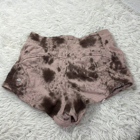 Lululemon Inner Glow Short 3" *Terry Marble Dye Silky French Press - Picture 3 of 4